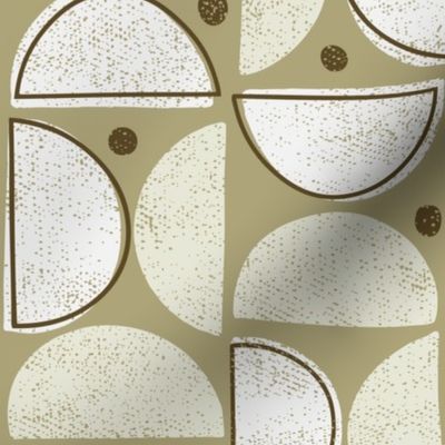 A Round of Martinis -Abstract Geometric -Small