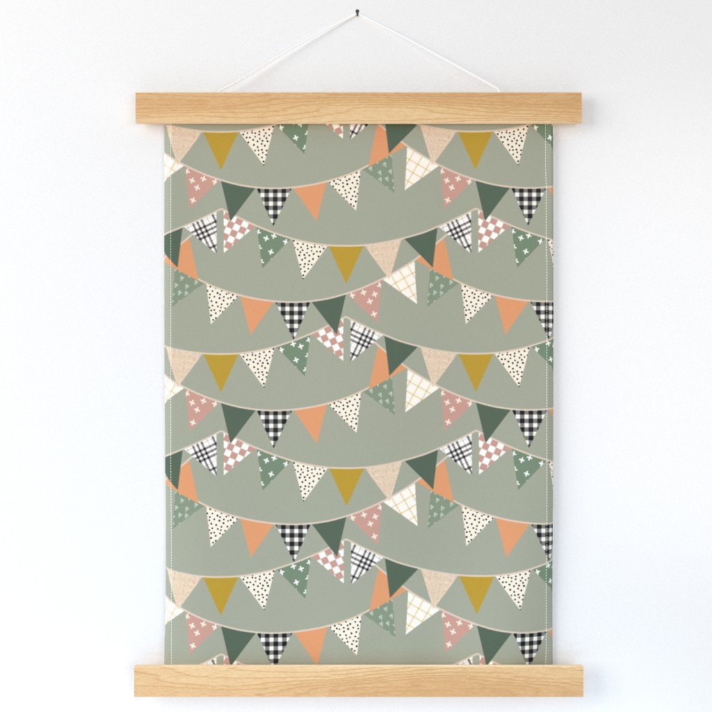 Patchwork bunting