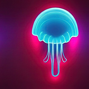 neon jellyfish ATL_302