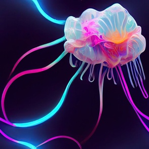 neon jellyfish ATL_303