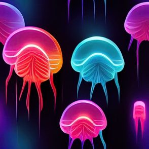neon jellyfish ATL_305