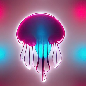 neon jellyfish ATL_306
