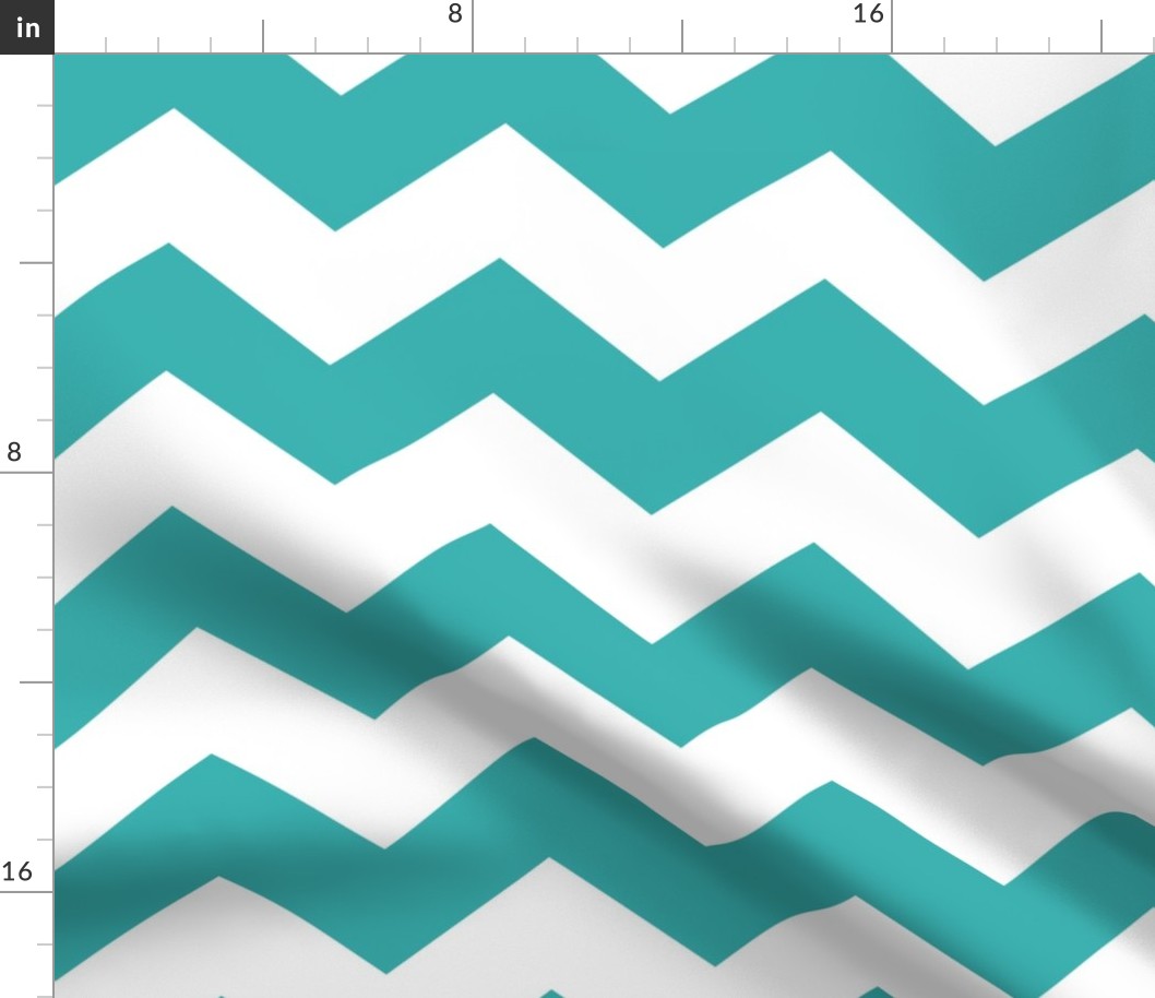 chevron lg teal