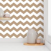 chevron lg tan