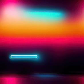 Abstract Illuminated Strip Neon  ATL_387