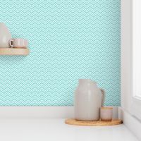 chevron no2 light teal