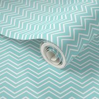 chevron no2 light teal