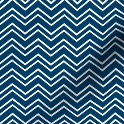 chevron no2 navy blue