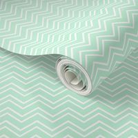 chevron no2 ice mint green