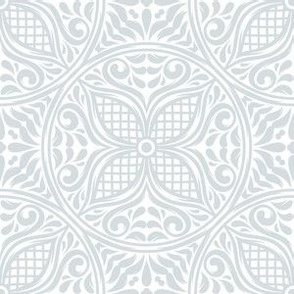 Talavera Tiles in Regency Grey and White