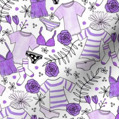 Ladies Laundry (Purple)