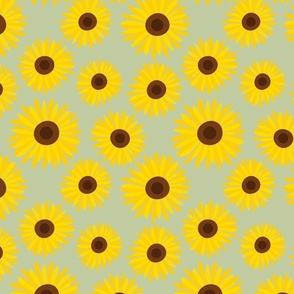 Beautiful Sunflowers Pattern 