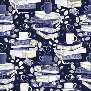 Bookish Fabric, Wallpaper and Home Decor