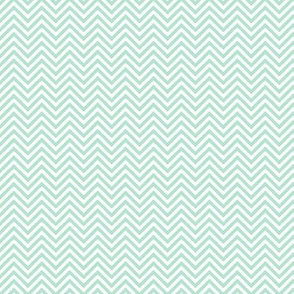 chevron pinstripes mint green