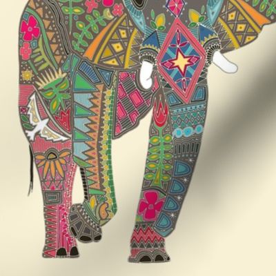 painted elephant