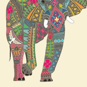 painted elephant