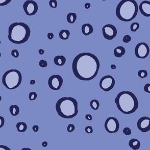 Large - Monochrome water bubbles texture pattern