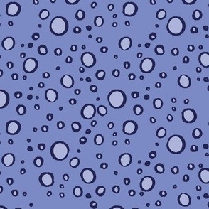 Medium - Monochrome water bubbles texture pattern