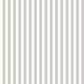 Stripe Binding - Gray/Natural - 1/4"
