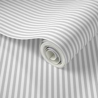 Stripe Binding - Gray/White - 1/4"