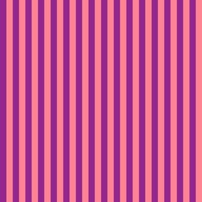 Stripe Binding - Pink/Purple - 1/4"