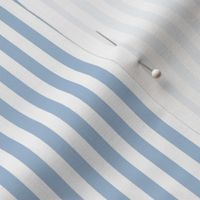 Stripe Binding - Baby Blue/White - 1/4"