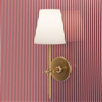 Stripe Binding - Red/White - 1/4"