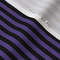 Stripe Binding - Halloween - Purple/Black - 1/4"