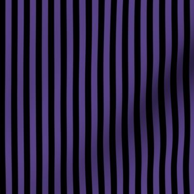 Stripe Binding - Halloween - Purple/Black - 1/4"
