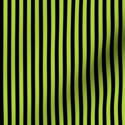 Stripe Binding - Halloween - Green/Black - 1/4"