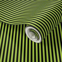 Stripe Binding - Halloween - Green/Black - 1/4"
