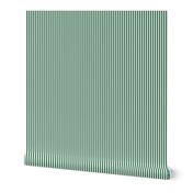 Stripe Binding - Christmas - Green/White - 1/4"