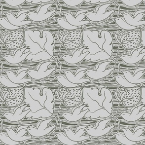 Three Doves Gray Tile