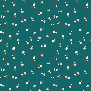 Pebbles Teal - Large