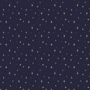 1.5" // micro // Stars // blender, coordinate, small, space, stellar, night, blue, gold, yellow, cream