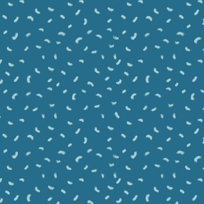 Soft Sprinkles in Blue Pattern - Small