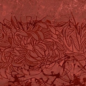 floral_abstract_clay_red