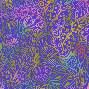 purple garden by rysunki_malunki