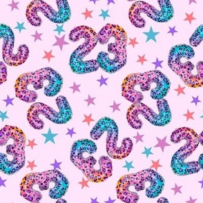 MEDIUM 23 fabric - 23rd birthday, class of 23, grad 23, graduation fabric