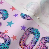 MEDIUM 30th party fabric - 30th birthday fabric, 30, leopard foil balloons fabric