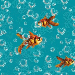 Bubbles and Doilies and Fish, oh my!