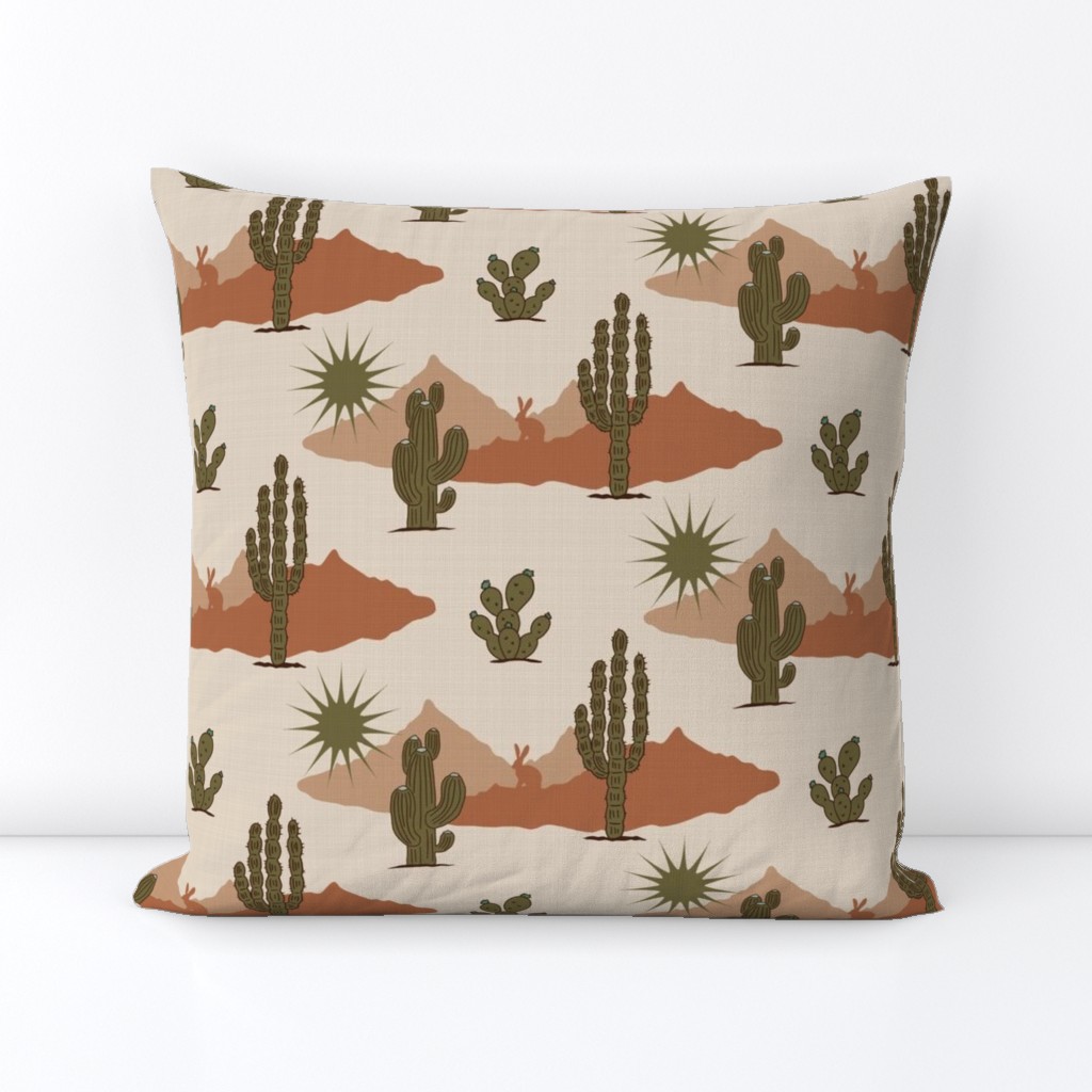 Wild Desert Boho Small  - Desert Decor,  Modern, Arizona, Fun, Cute, Bedding, Playroom, bags, Neutrals, Earth tones,  Kids, Nursery