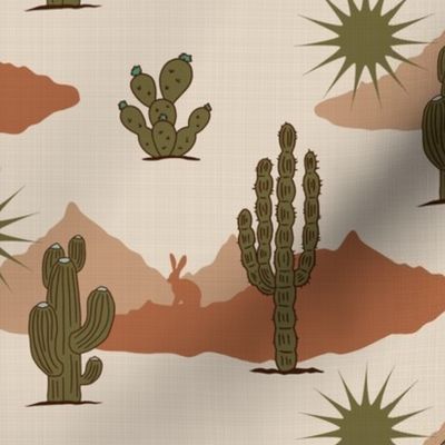 Wild Desert Boho Small  - Desert Decor,  Modern, Arizona, Fun, Cute, Bedding, Playroom, bags, Neutrals, Earth tones,  Kids, Nursery