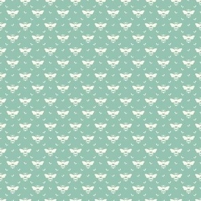 insects bugs  teal blue cream bees Terri Conrad Designs copy