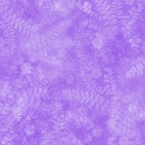 Purple Maidenhair Sunprint Texture