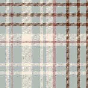 Blue Tartan Fabric, Wallpaper and Home Decor