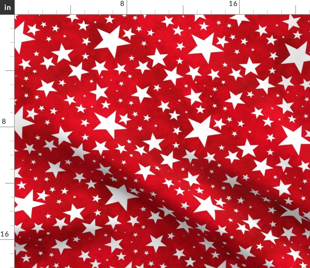 Red White Stars Patriotic 4th of July