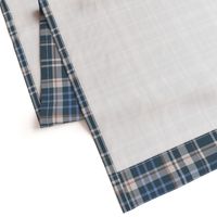 Dark Blue Tartan Plaid