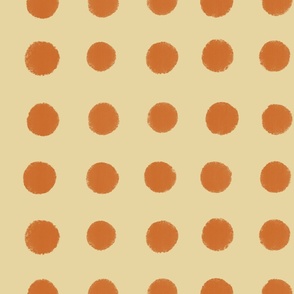 orange polka
