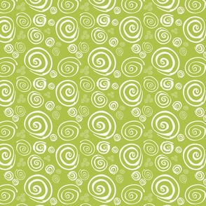 Swirls-Lime